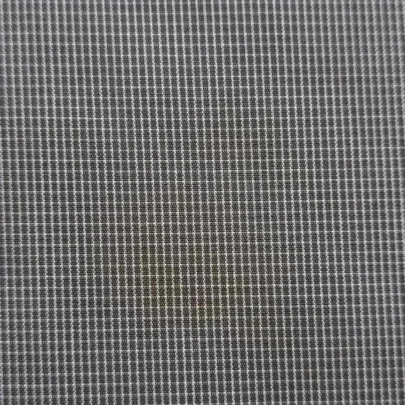 Calvin Klein Men's  Dress Shirt Grey Cotton 17 - 32/33 Micro Check Non Iron - Picture 9 of 12